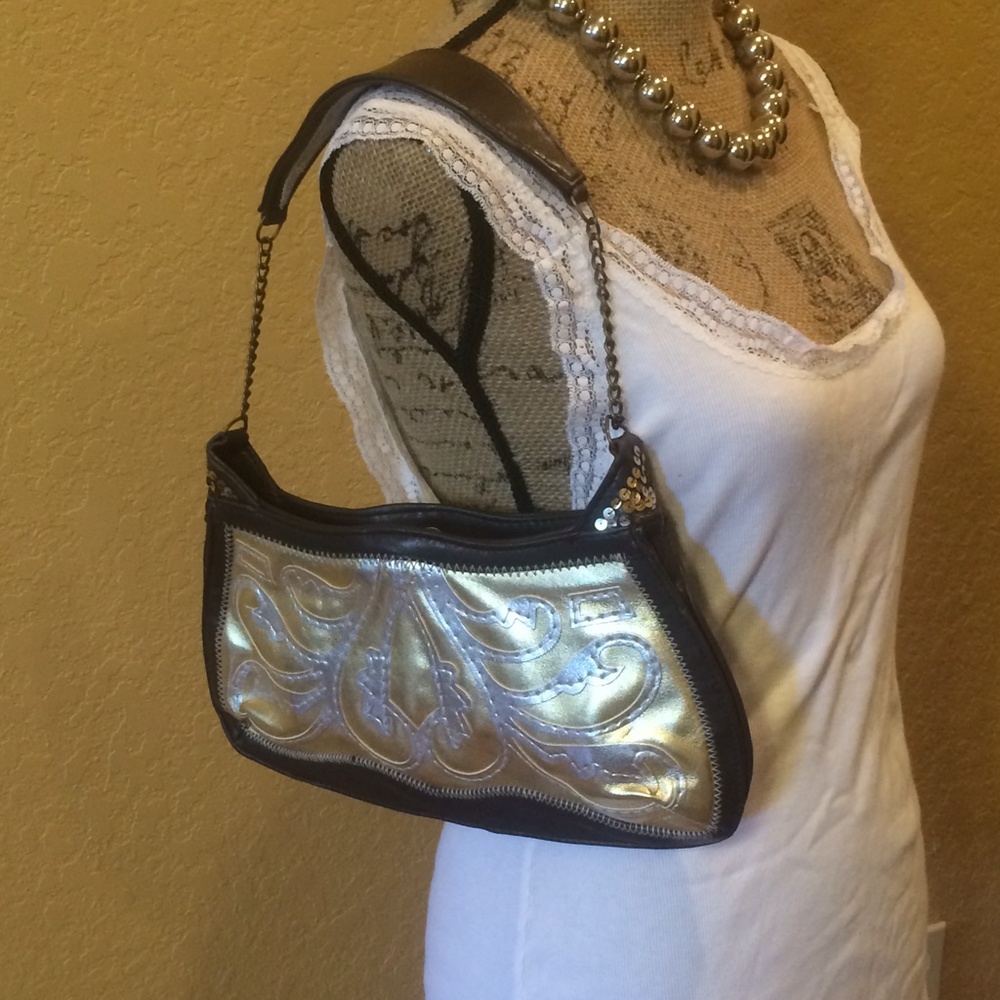 Merona small shoulder bag, faux leather, like new | offer in description